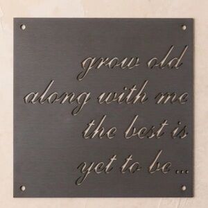 Magnolia Metal Wall Art Decor